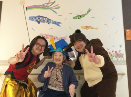 「写真撮ってくれるの～！」