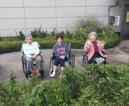 風が気持ち良いね～