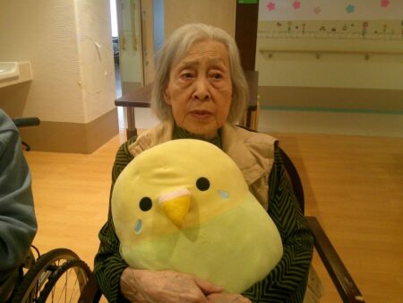 お家から持ってきました